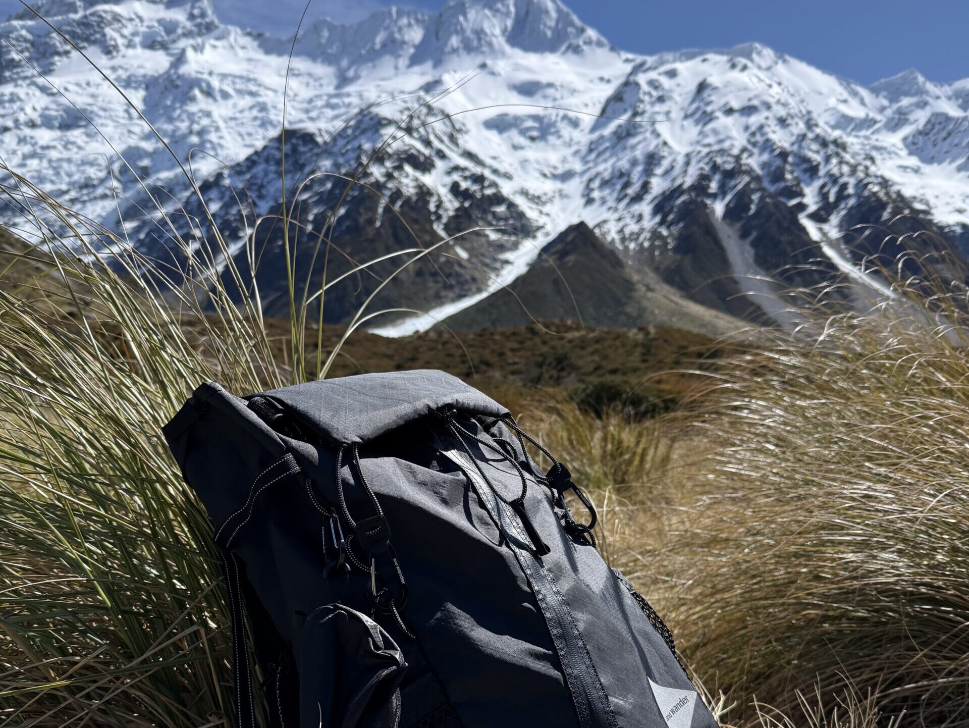 and wander 後背包戶外使用實景